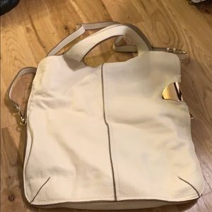 Halston Heritage leather tote